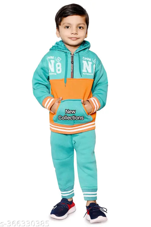 Printed polyester Nazrana sweater for kids, vibrant essential with long sleeves and net pattern for chilly days