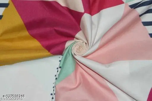 White glace cotton checked AC blanket, Mehome Original - Double bed size