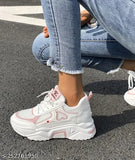 Kids girls mesh white casual shoes, synthetic sole with printed net design. Single pair in size N available from India