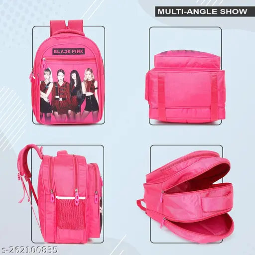 Canvas net BTS girls bag, lightweight travel backpack for free size, India origin