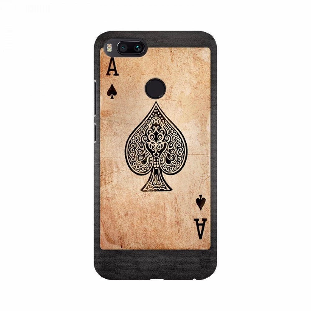 Red Ace of Hearts card mobile case cover - Durable, lightweight, and scratch-resistant