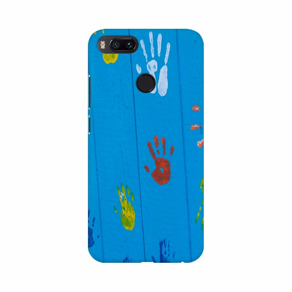 Children's hand paintings mobile case cover - 100% brand new high-quality, lightweight design for all phone models, protecting against scratches and bumps with accessible buttons, lens, and camera holes