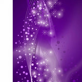 Purple light glittering mobile case cover, 100% new and high-quality, fits all phone models, offers scratch protection