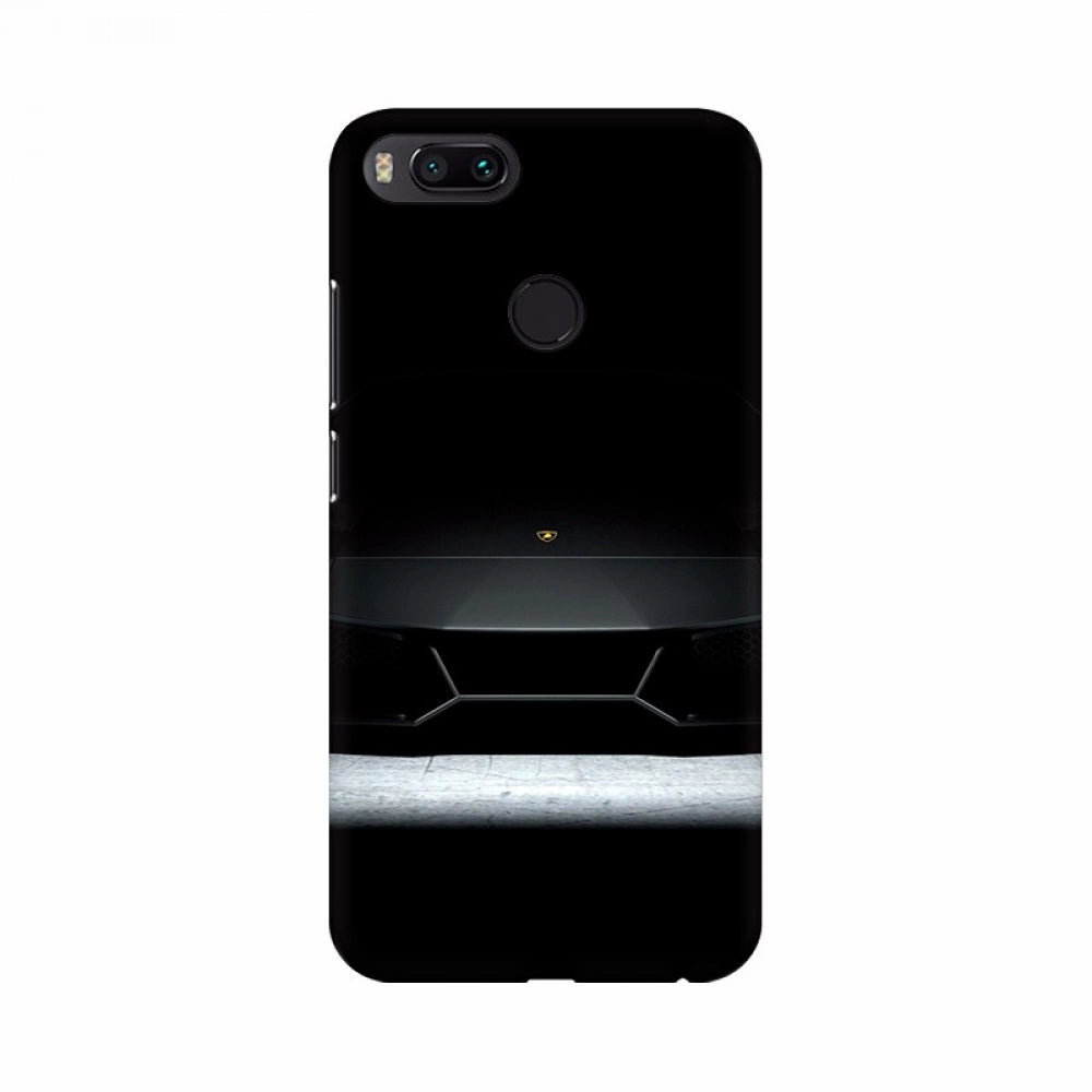 Dark carbon fiber mobile case, lightweight, universally compatible, protects phone from scratches and bumps