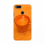 Orange milkshake pattern mobile case cover, high-quality and lightweight, compatible with all phone models