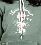Coral wool sweatshirts and hoodies for girls, pack of 1, featuring various sizes from 1-12 years