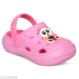 Panda clogs for kids (2pcs) - EVA sole, breathable, quick-drying, Kung Fu Panda pattern, easy slip-on with pivoting heel straps