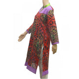Multi-colored rayon women's kurtis with 3/4 sleeves, breathable and versatile for various occasions