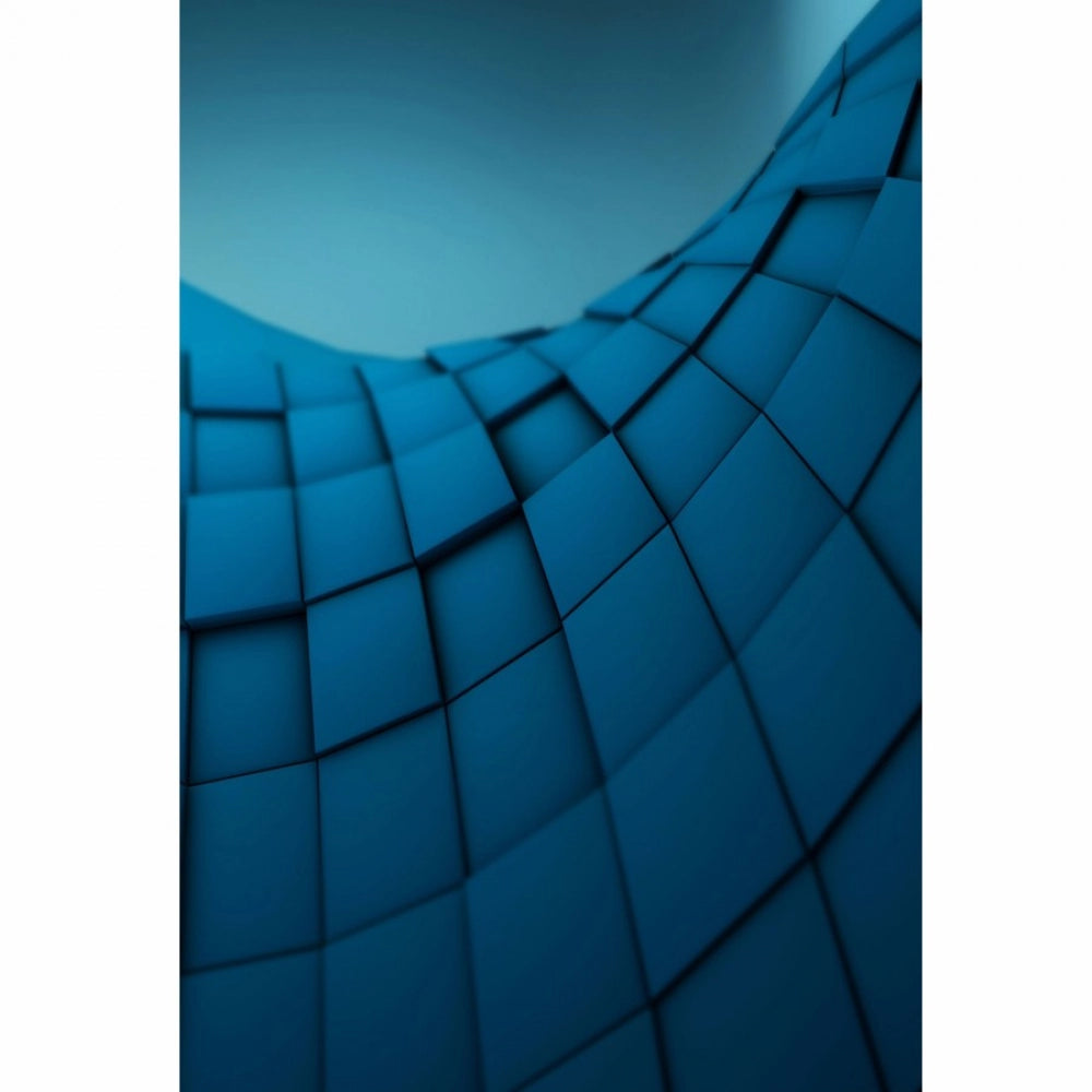 Blue color box pattern mobile case - high-quality, lightweight, protective cover for all phone models, with perfectly shaped holes for buttons and camera accessibility