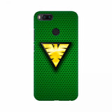 Triangle yellowish logo with green background mobile case cover - High-quality, lightweight case for all phones, protects from scratches and bumps