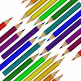 Colorful pencil design mobile case cover, high-quality protection for all phones, lightweight with accessible buttons and camera holes