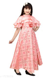 Pink silk boys frock dress
