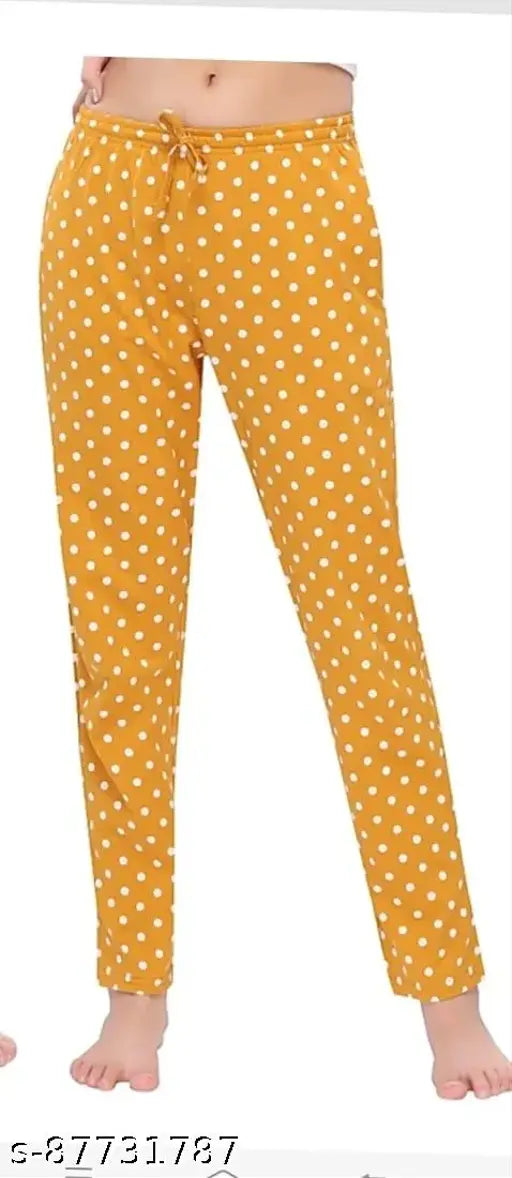 A light yellow pajamas set with a pocket on the front