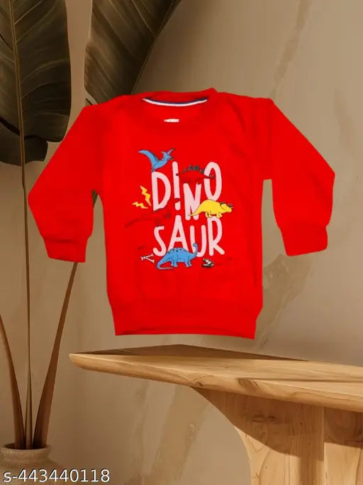 Cotton kids boy/girl full sleeve printed sweatshirt, vibrant design for ages 0-9 years, India origin