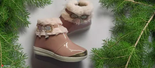 Vibrant synthetic leather butterfly shoes for girls party wear, India origin