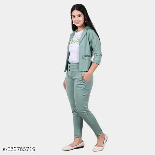 Girls multi-age set: Casual dresses & kotis, 4-16 years, white printed t-shirt, 3/4 sleeve prints, India