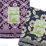 Feather Green cotton blankets (pack of 2), soft and breathable, free size (90x60 inches) from India