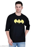 Raizx Off Shoulder Loose Printed Cotton Blend Tshirt For Men