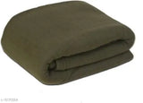 Soft microfiber fleece blanket pack of 3 - Free Size, 90x60in, Made in India
