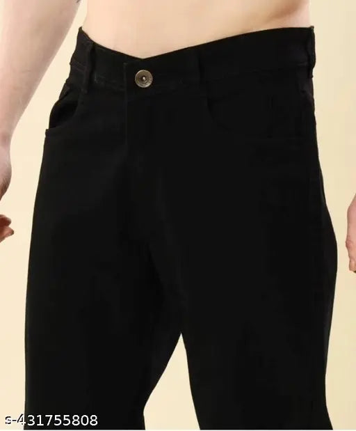 VYESH men's straight fit ankle-length polycotton jeans - timeless style and comfort for boys