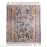 Urbanic Aura hand block printed cotton throw blanket for home and office, suitable for sofa, couch, armchair or bench decoration, all-season use