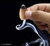 Black incense holder for Ganesha, cone shape