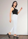 Cotton blend solid-colored women's Staylish jeggings (S, M, L, XL, XXL, Free Size) - Indian origin