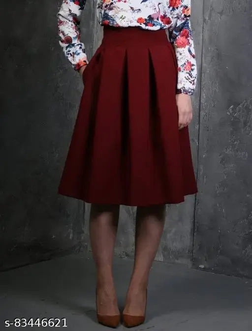 Polyester Firozi women's skirt from Bhutaiya, available in sizes 26, 28, 30, 32, 34 (waist 26-34, length 25in). Indian ethnic fashion for women