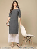 Printed crepe short sleeve kurti for women, India origin on sale