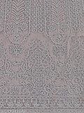 Trendy net semi-stitched women's lehenga choli and dupatta with embroidered patterns, India origin