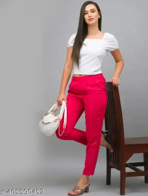 White Rani Cigar pant cotton, premium quality, Indian craftsmanship for men's fashion