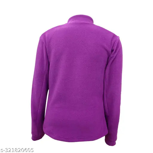 Cotton blend printed sweatshirt for women, long sleeves and XS size (18in bust, 23in length)
