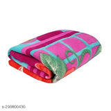Lightweight Polar fleece floral multipurpose blanket set (single bed size), hypoallergenic & machine washable for all seasons - pack of 5 assorted colors