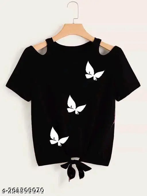 Delux Look branded premium cotton T-shirts, short sleeves, printed pattern on India-made apparel