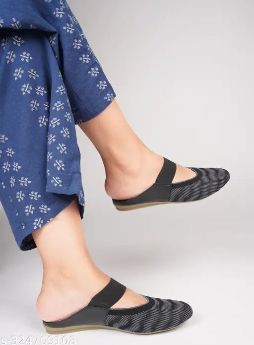 Synthetic bellies wedges for women by FROH FEET - Comfortable, stylish, and colorful shoes for any occasion