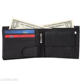Genuine leather, RFID-protected textured wallet for men, sleek design, elevates sophistication and security