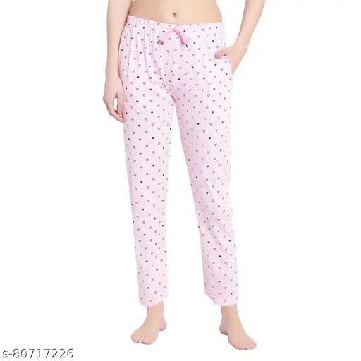 Pink pajamas, women's nightwear