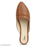 Leather slip-on mules, everyday comfort for stylish functionality