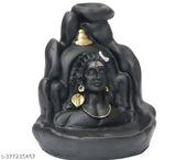 Adi Shankara oxide metal statue, 1.5" Shiv Ji Adi Yogi Mahakal figure from India