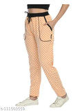 Women's indiweaves trackpants printed cotton lower pyjamas pack of 3