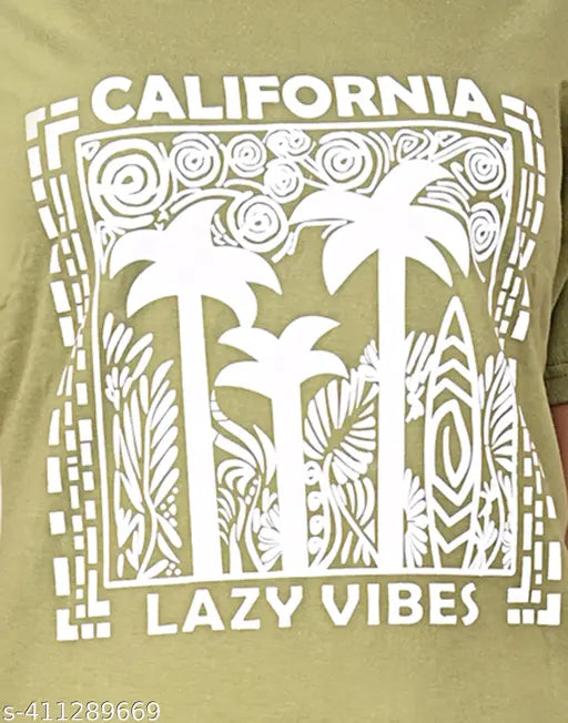 Cotton night suit T-shirt & pyjama set, printed with net pattern, available in L, XL, XXL sizes