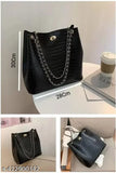 Trendy black handbag for women, crossbody sling design