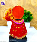Multi-colored Poly Resin Shyam Baba Idol for Pooja Home Decoration, intricate detailing, handcrafted by skilled artisans