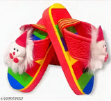 Cute teddy EVA flip-flops for kids - colorblocked net, sizes 0-3 months to 2-2.5 years