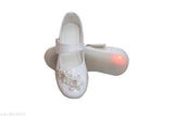 Patent leather sole and colorblocked Kids Light valley, PVC shoes for children ages 15 months to 10 years, India-made footwear on display