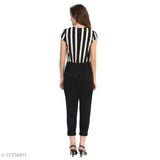 Rizwan Collection crepe printed jumpsuit, three-quarter sleeves, Indian women's fashion, XS-XXXL sizes available