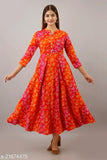 Woman's rayon ankle-length kurta