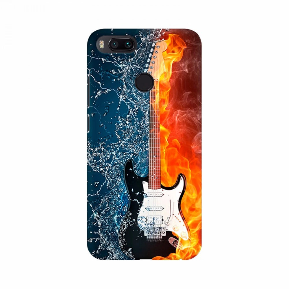 Hot and cool Guitar Mobile Case, lightweight, compatible with all phones, scratch-resistant design with accessible buttons, lens, and camera, Randyf printed case cover