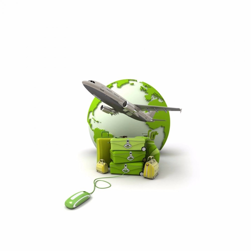 Green aeroplane-design mobile case cover for all phone models, protecting from scratches and bumps with perfectly shaped holes for easy access to buttons, lens, and camera