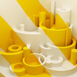 Orange and white Bandage Roller Mobile Case Cover - 100% new, lightweight, high-quality case for all phone models, protects from scratches and chips